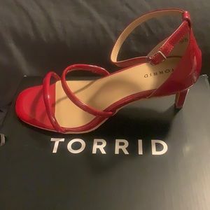 Red patent Leather Heels